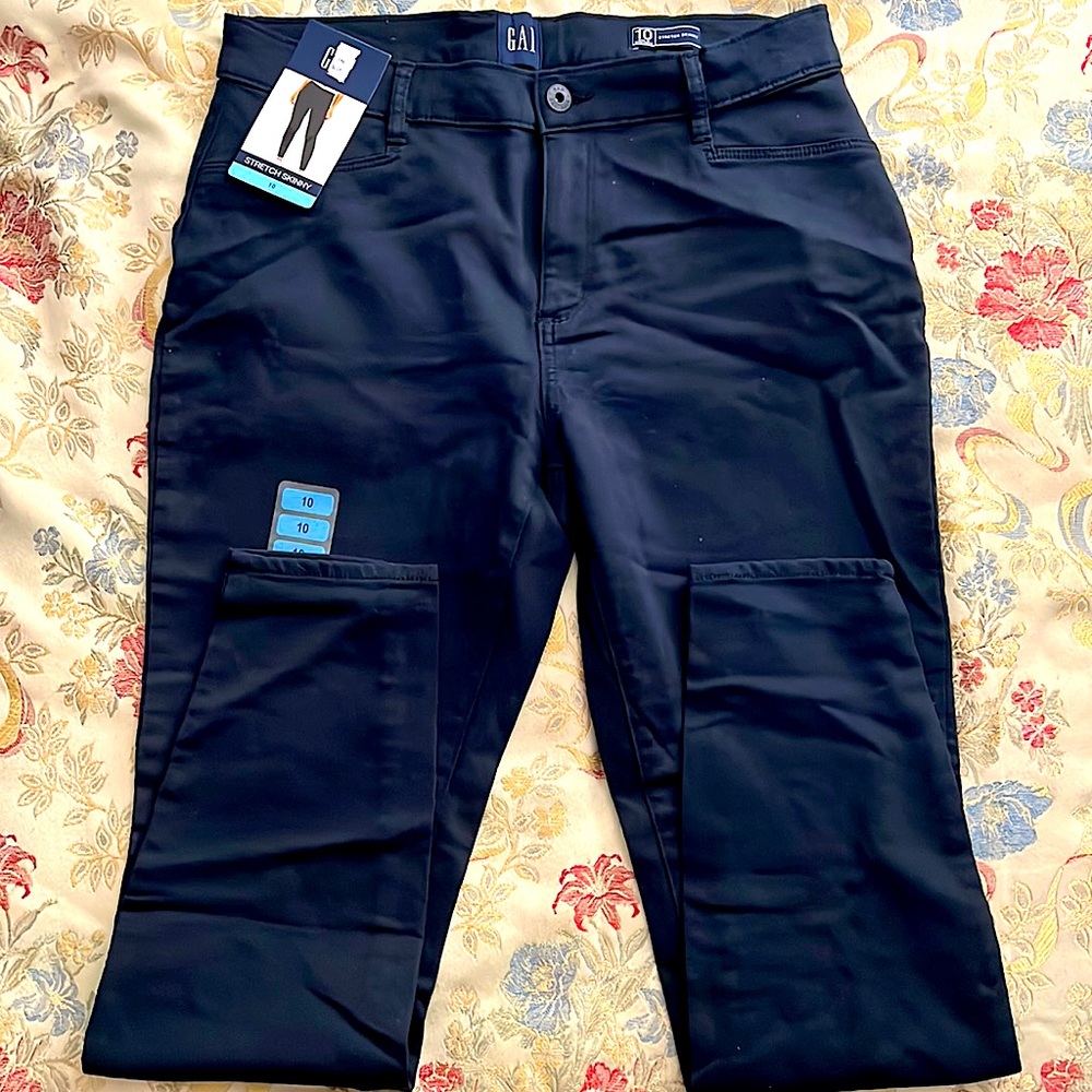 GAP Women’s 10 Stretch Skinny Pant Black NWT